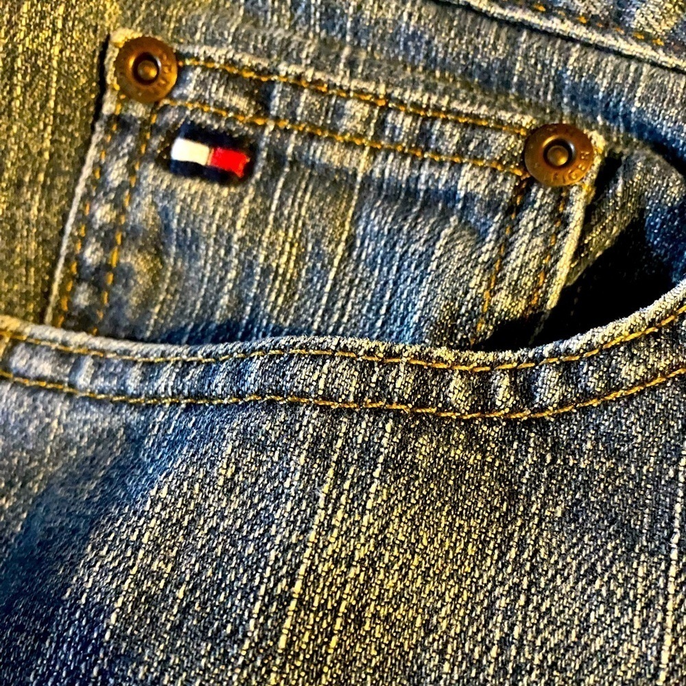 Tommy Hilfiger Jeans, Tommy Jean, 100% cotton, Sz 34x30, Blue jeans, Denim - Picture 5 of 13